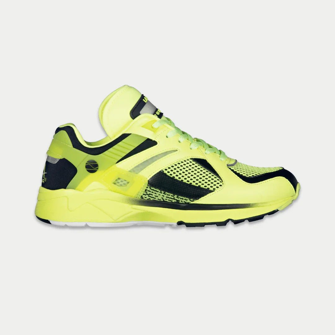 LA Gear Women's Light - Up x Glow Lowtop | Neon Yellow x Black - Willow & Luna