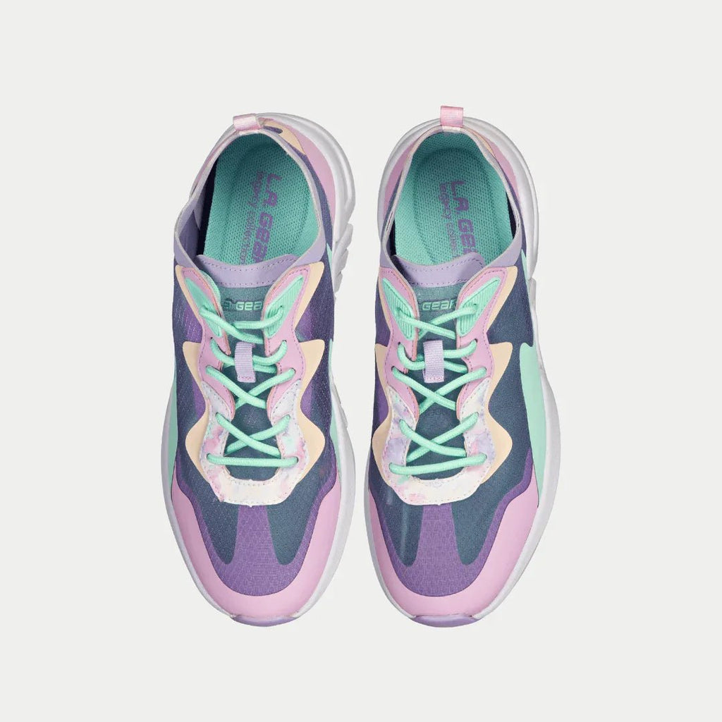 LA Gear Women's Mid - City Lowtop | Lavender x Pink - Willow & Luna