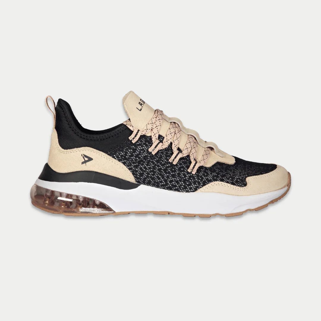 LA Gear Women’s Runyon Lowtop | Black x Pink - Willow & Luna