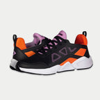 LA Gear Women’s Tarzana Lowtop | Black x Orange - Willow & Luna