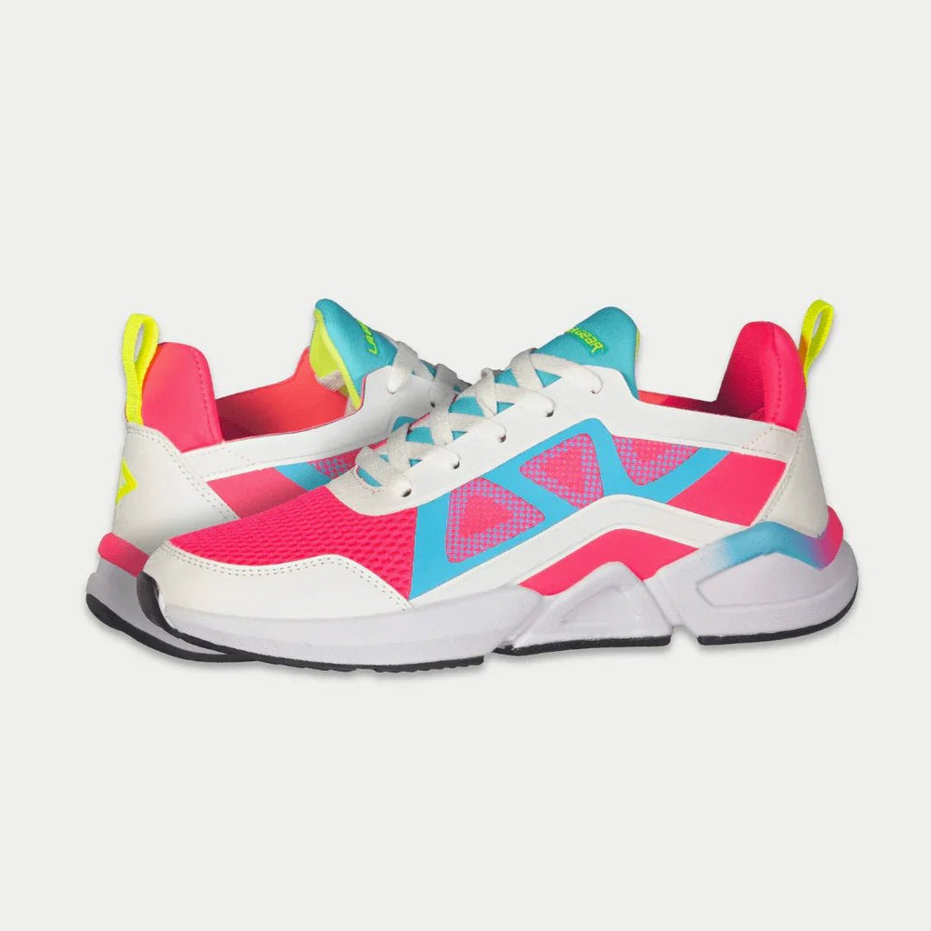 LA Gear Women's Tarzana Lowtop | White x Pink - Willow & Luna