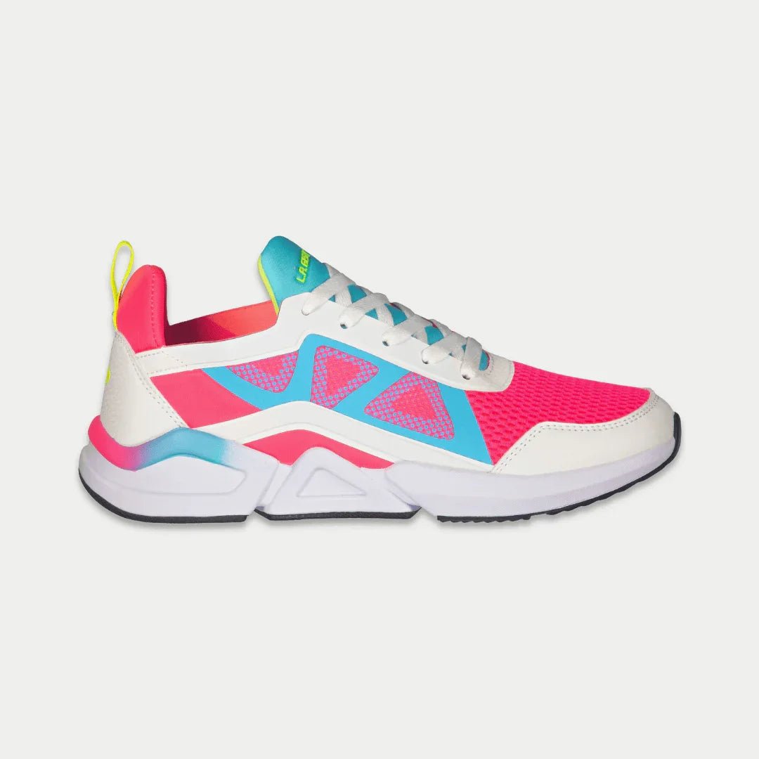 LA Gear Women's Tarzana Lowtop | White x Pink - Willow & Luna