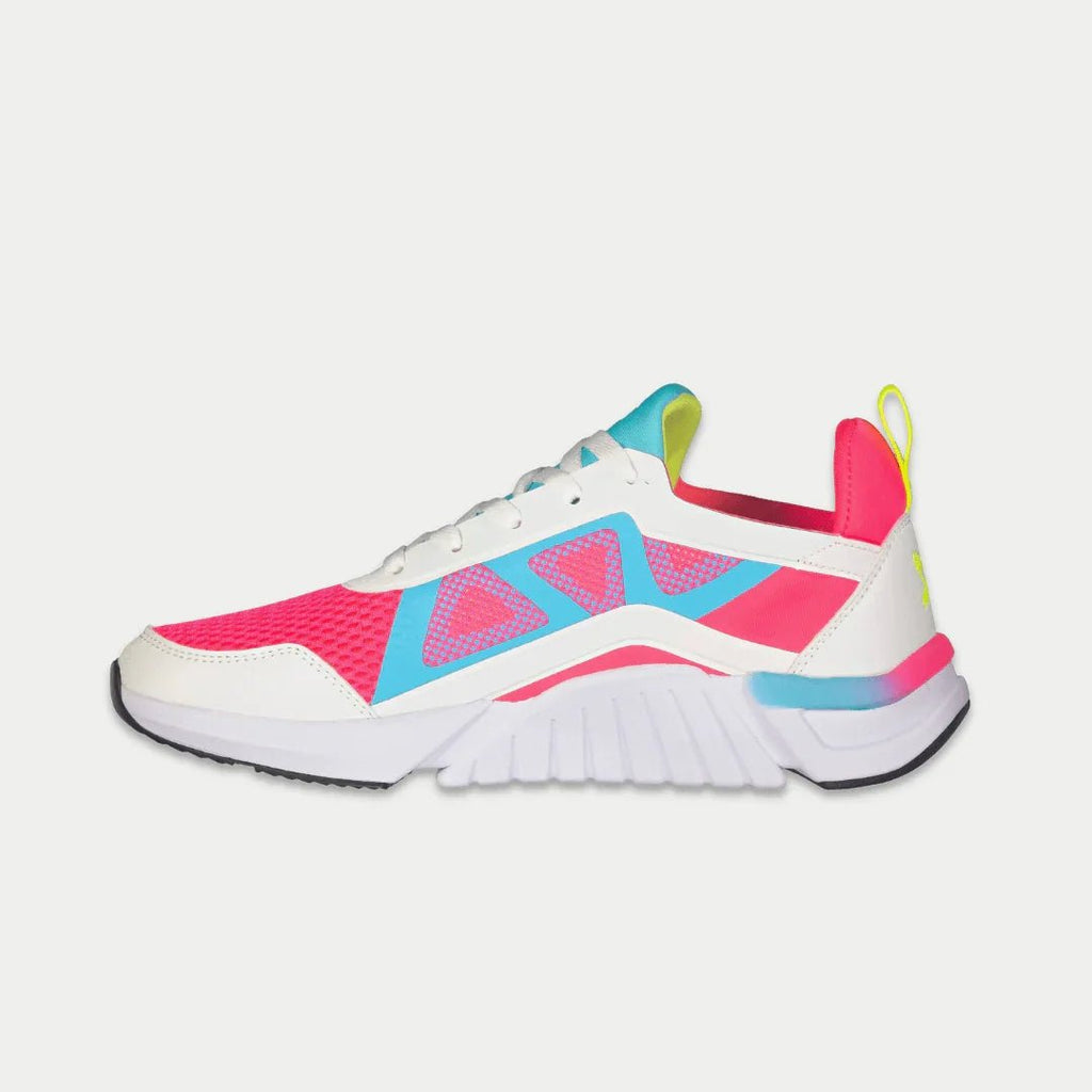 LA Gear Women's Tarzana Lowtop | White x Pink - Willow & Luna