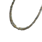 Labradorite and Pearl Beaded Necklace - Willow & Luna