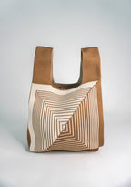 Labyrinth Beige Handbag - Willow & Luna
