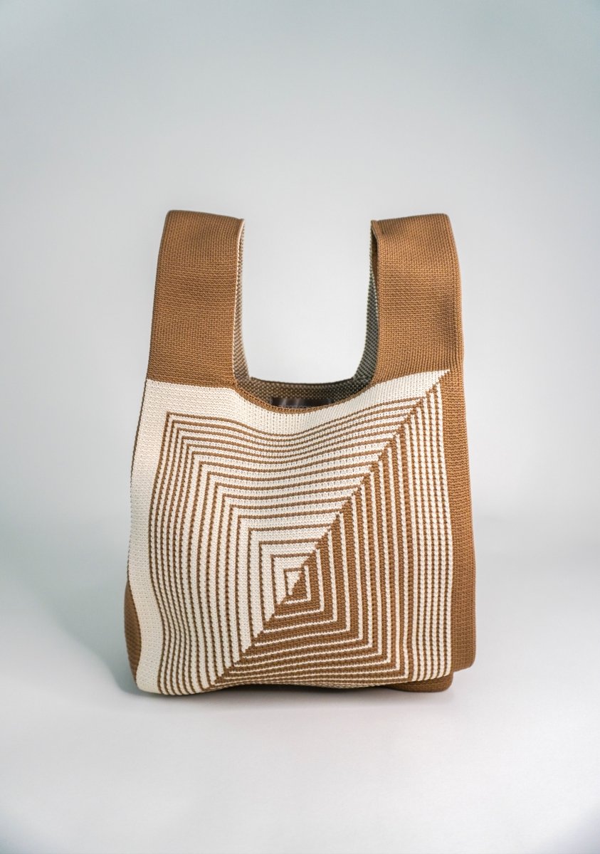 Labyrinth Beige Handbag - Willow & Luna