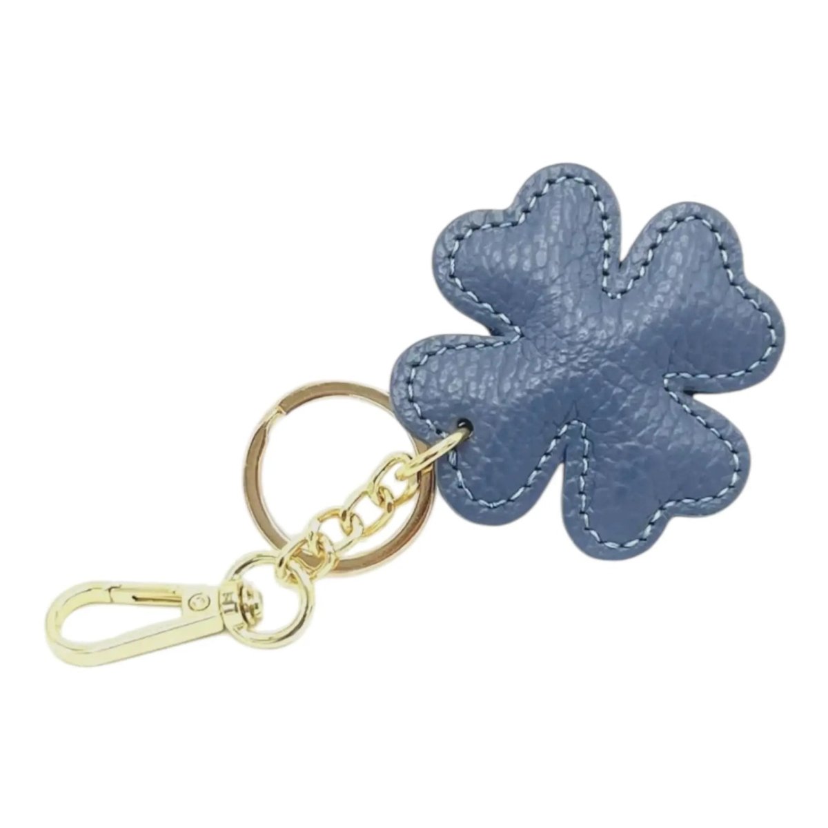 LEATHER CLOVER HANDBAG CHARM - Willow & Luna