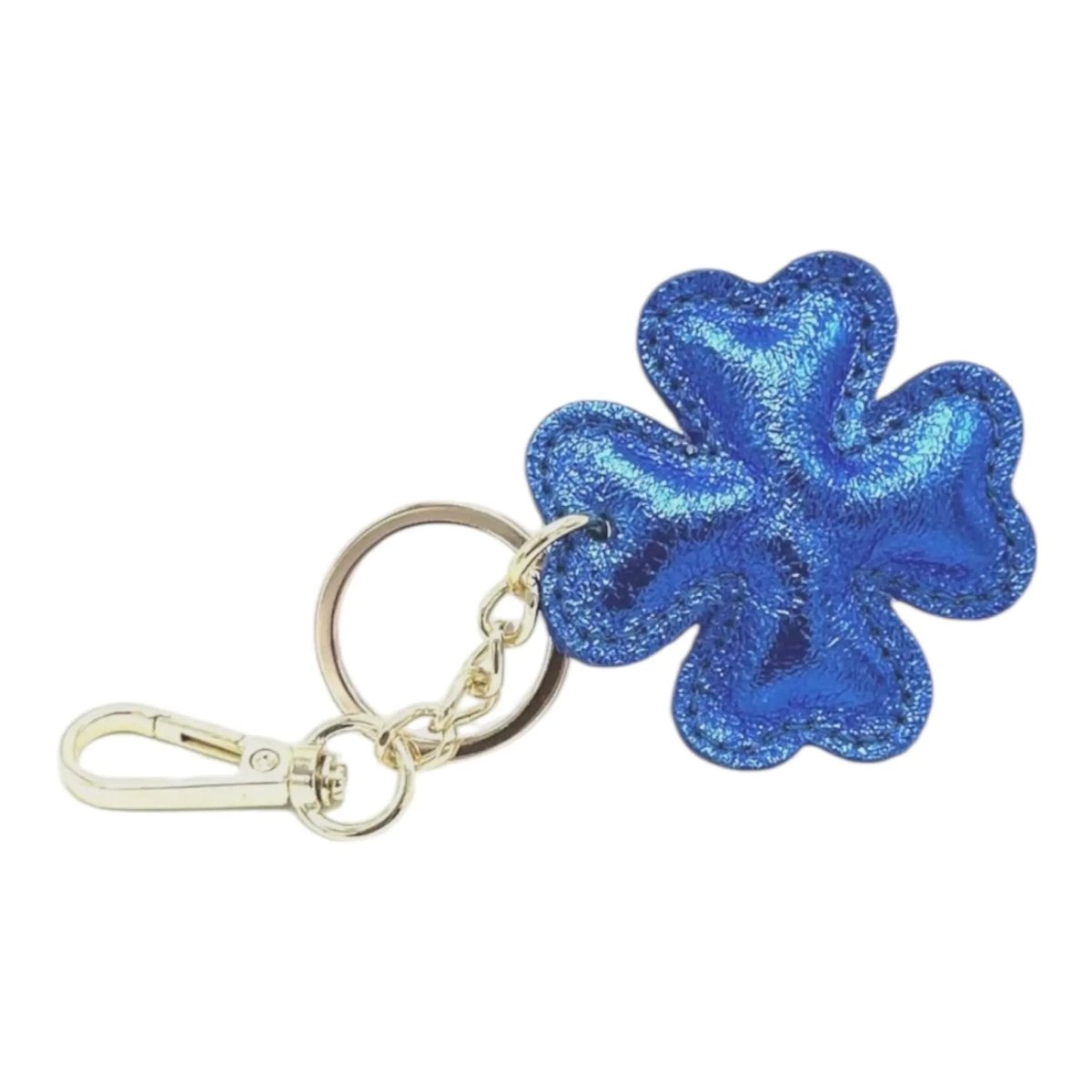 LEATHER CLOVER HANDBAG CHARM - Willow & Luna