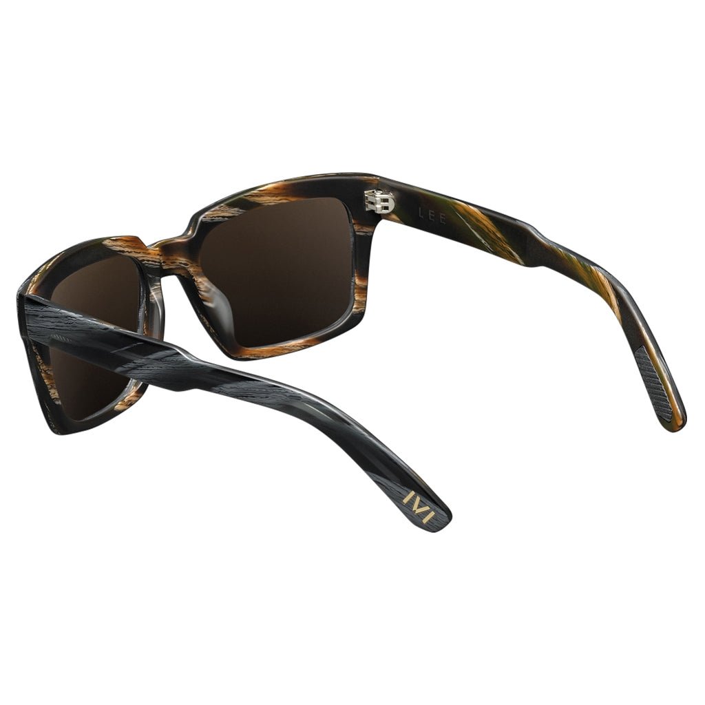 Lee Polished Double Horn/Bronze Polarized Lens - Willow & Luna