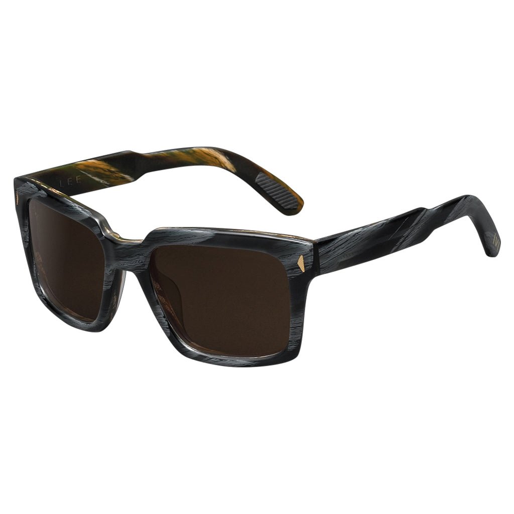 Lee Polished Double Horn/Bronze Polarized Lens - Willow & Luna