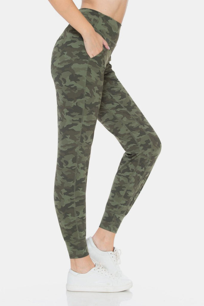 Leggings Depot Camouflage High Waist Leggings - Willow & Luna