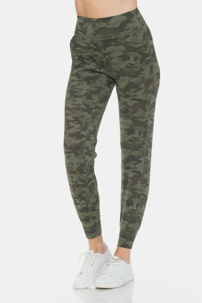 Leggings Depot Camouflage High Waist Leggings - Willow & Luna