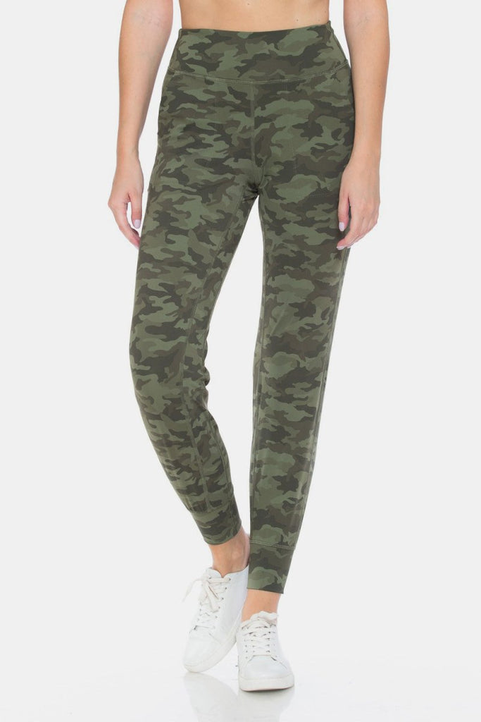 Leggings Depot Camouflage High Waist Leggings - Willow & Luna