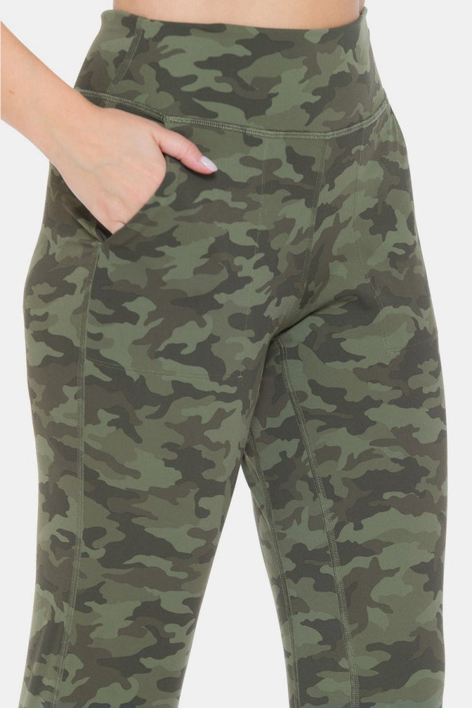 Leggings Depot Camouflage High Waist Leggings - Willow & Luna