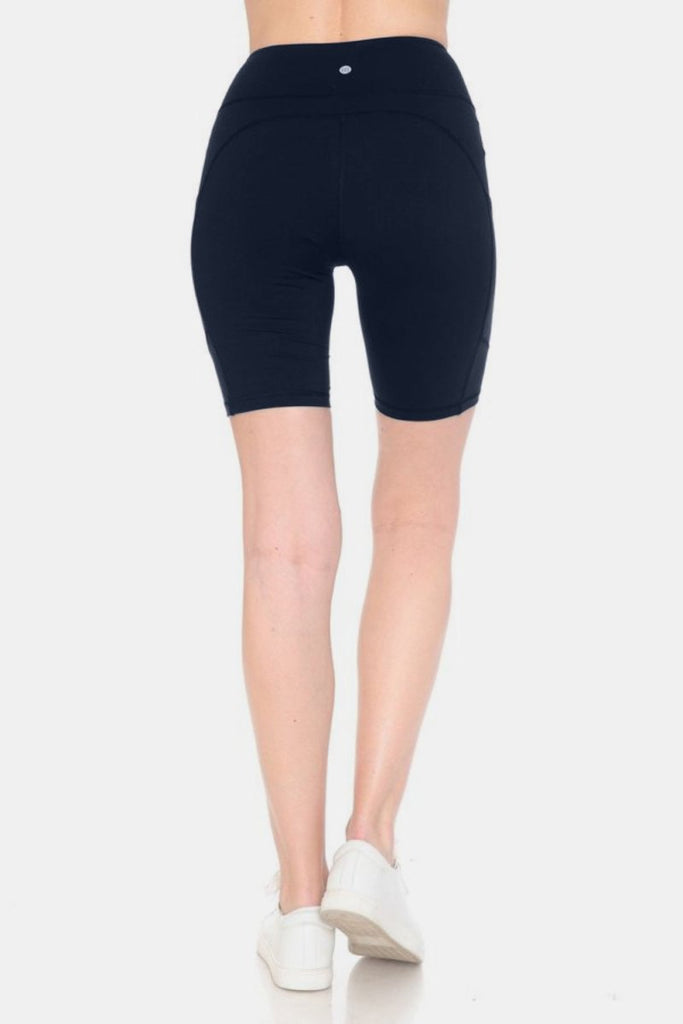 Leggings Depot Full Size High Waist Active Shorts - Willow & Luna