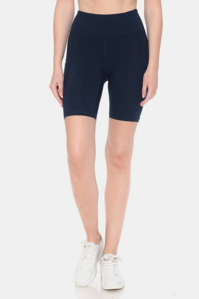 Leggings Depot Full Size High Waist Active Shorts - Willow & Luna