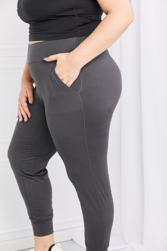 Leggings Depot Full Size Pocketed High Waist Pants - Willow & Luna