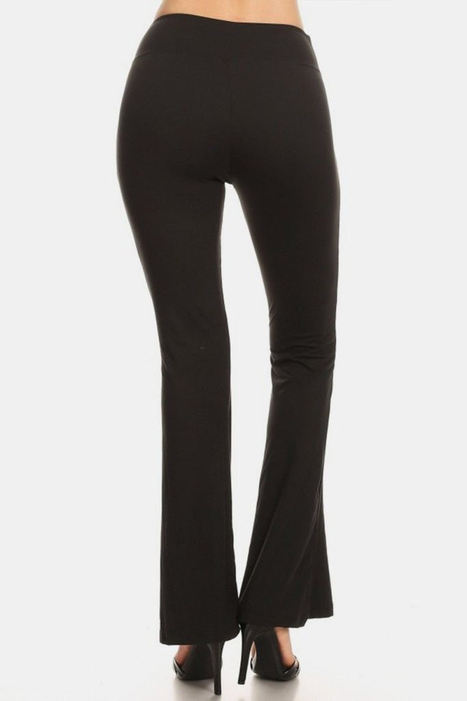 Leggings Depot High Waist Flare Leggings - Willow & Luna