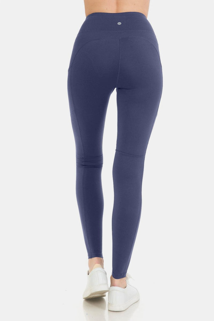 Leggings Depot High Waist Wide Waistband Leggings - Willow & Luna