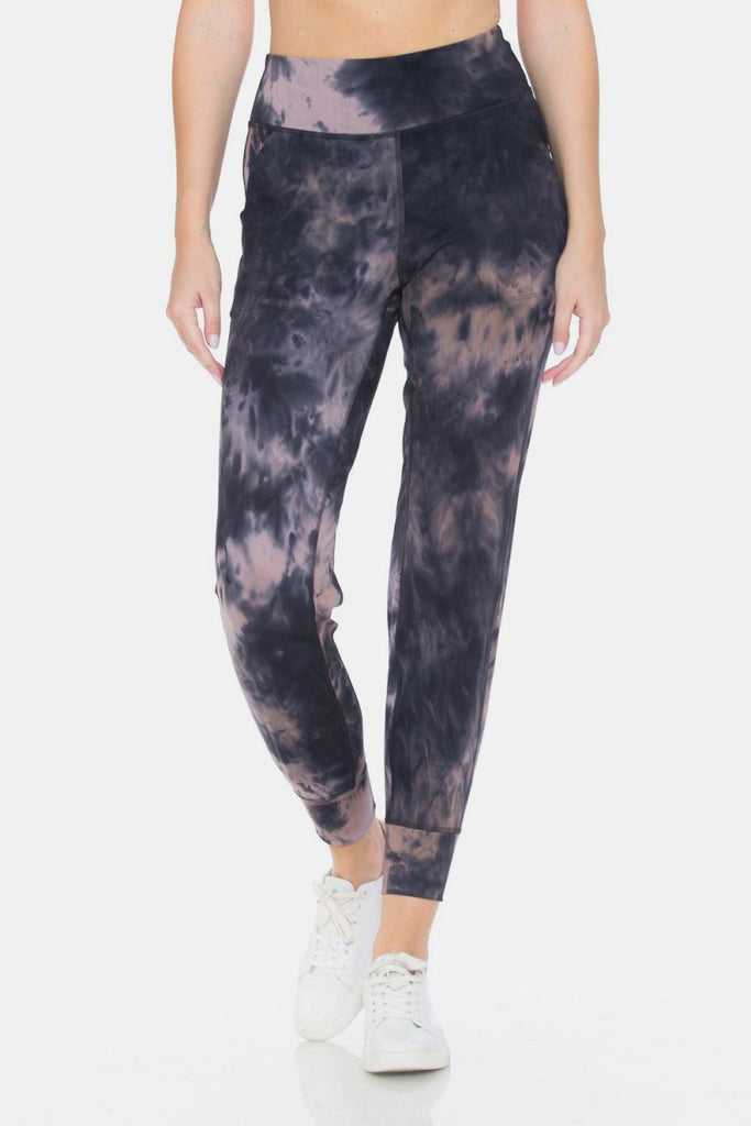 Leggings Depot Tie - Dye High Waist Cropped Leggings - Willow & Luna