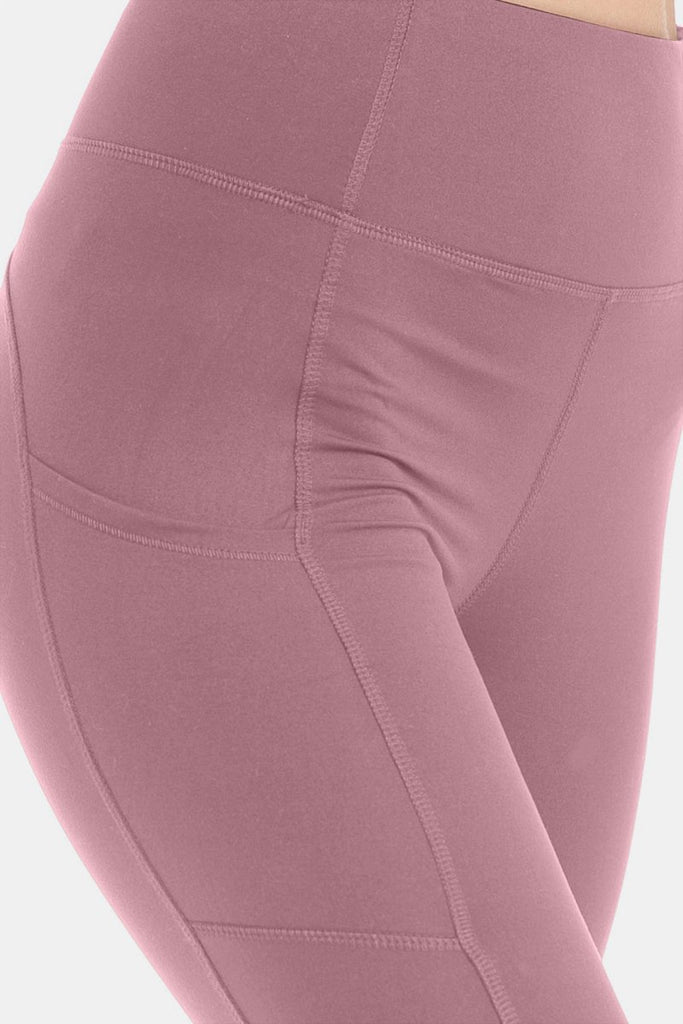 Leggings Depot Wide Waistband High Waist Leggings - Willow & Luna