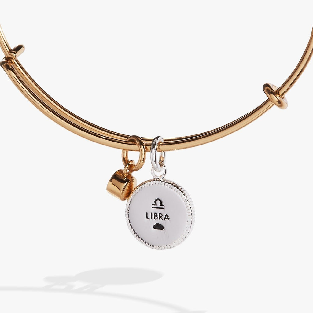 Libra Zodiac Charm Bangle - Willow & Luna