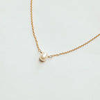 Little Pearl Necklace June Birthstone - Willow & Luna