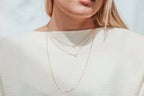 Little Pearl Necklace June Birthstone - Willow & Luna