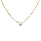 Little Pearl Necklace June Birthstone - Willow & Luna