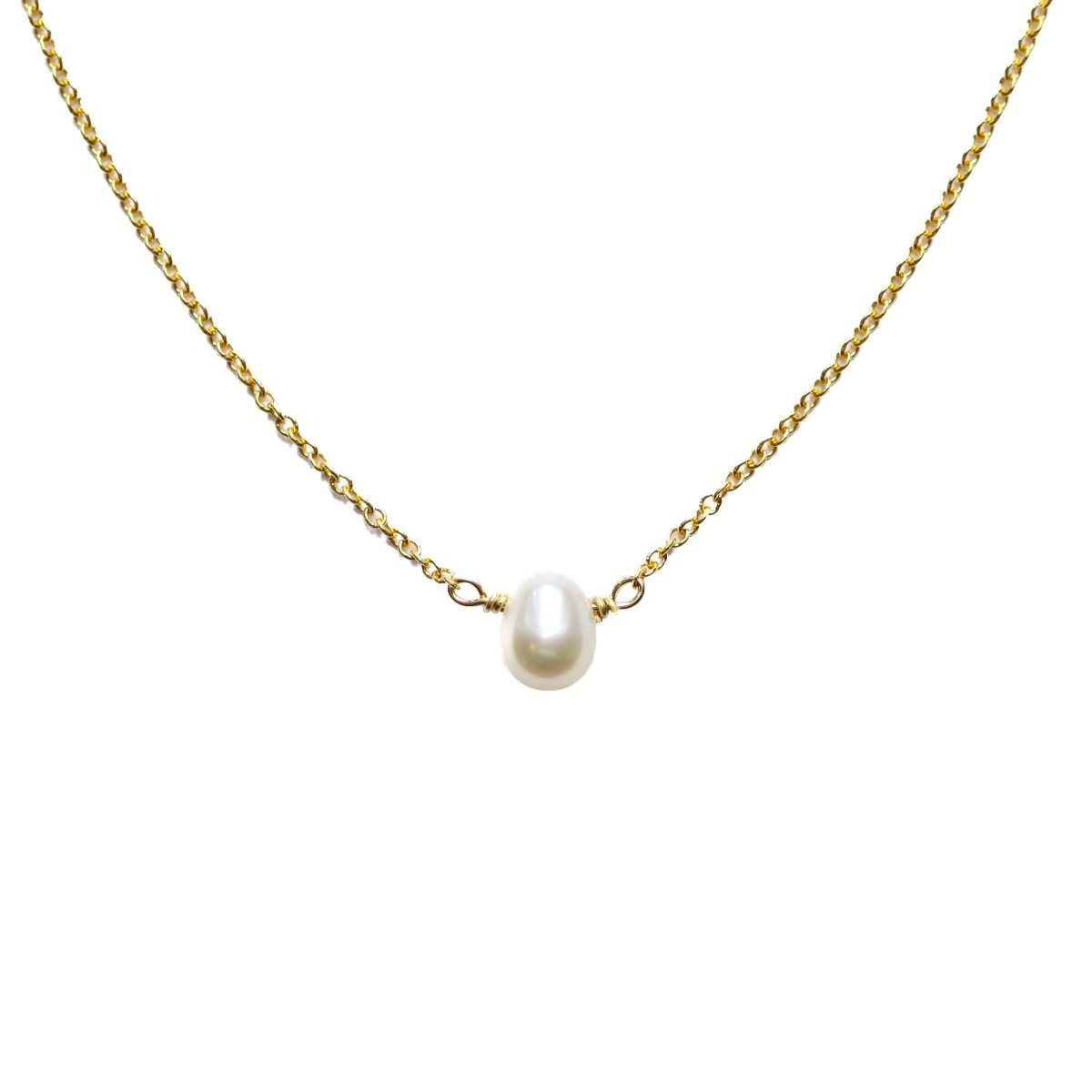 Little Pearl Necklace June Birthstone - Willow & Luna