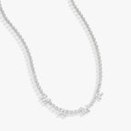 Mama Crystal Tennis Necklace - Willow & Luna