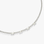 Mama Crystal Tennis Necklace - Willow & Luna