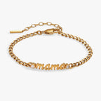 Mama Curb Chain Bracelet - Willow & Luna