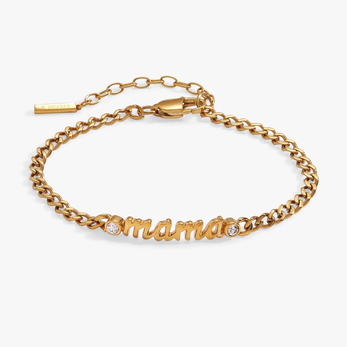 Mama Curb Chain Bracelet - Willow & Luna
