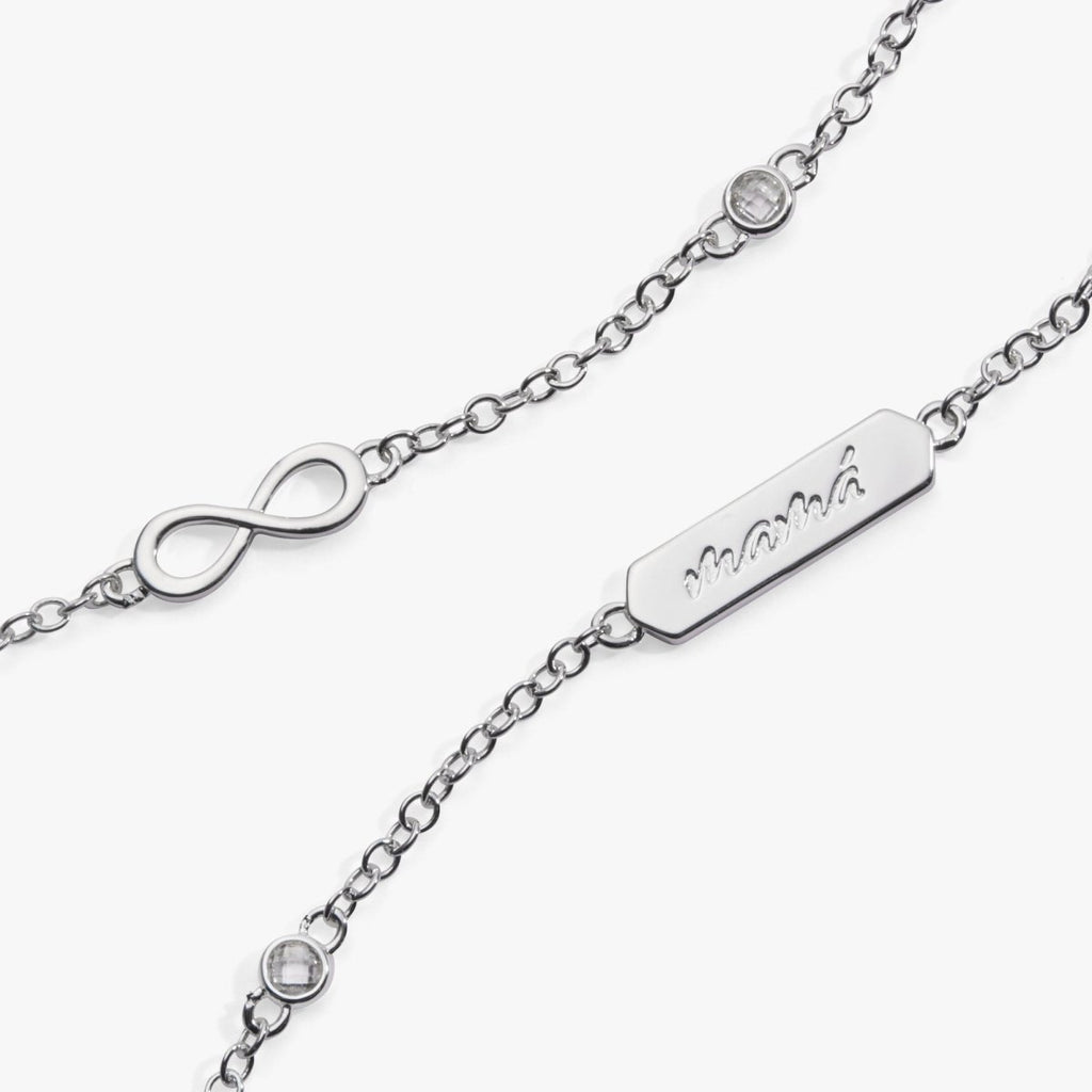 Mamá Infinity Chain Double Strand Bracelet - Willow & Luna