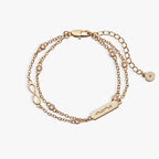 Mama Infinity Chain Double Strand Bracelet - Willow & Luna