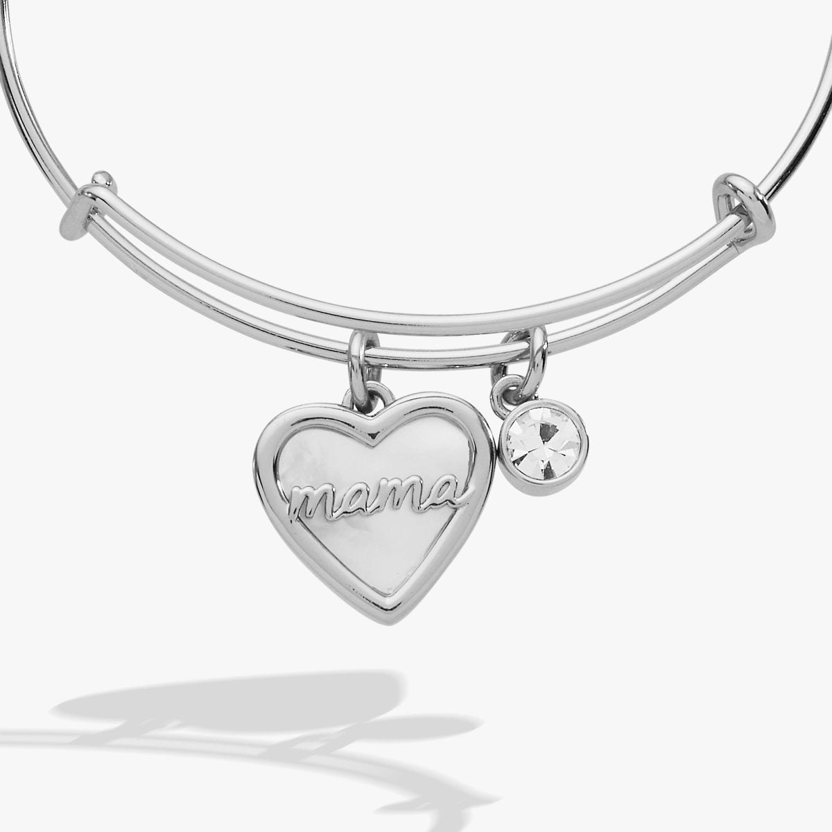 Mama Mother of Pearl Bangle - Willow & Luna