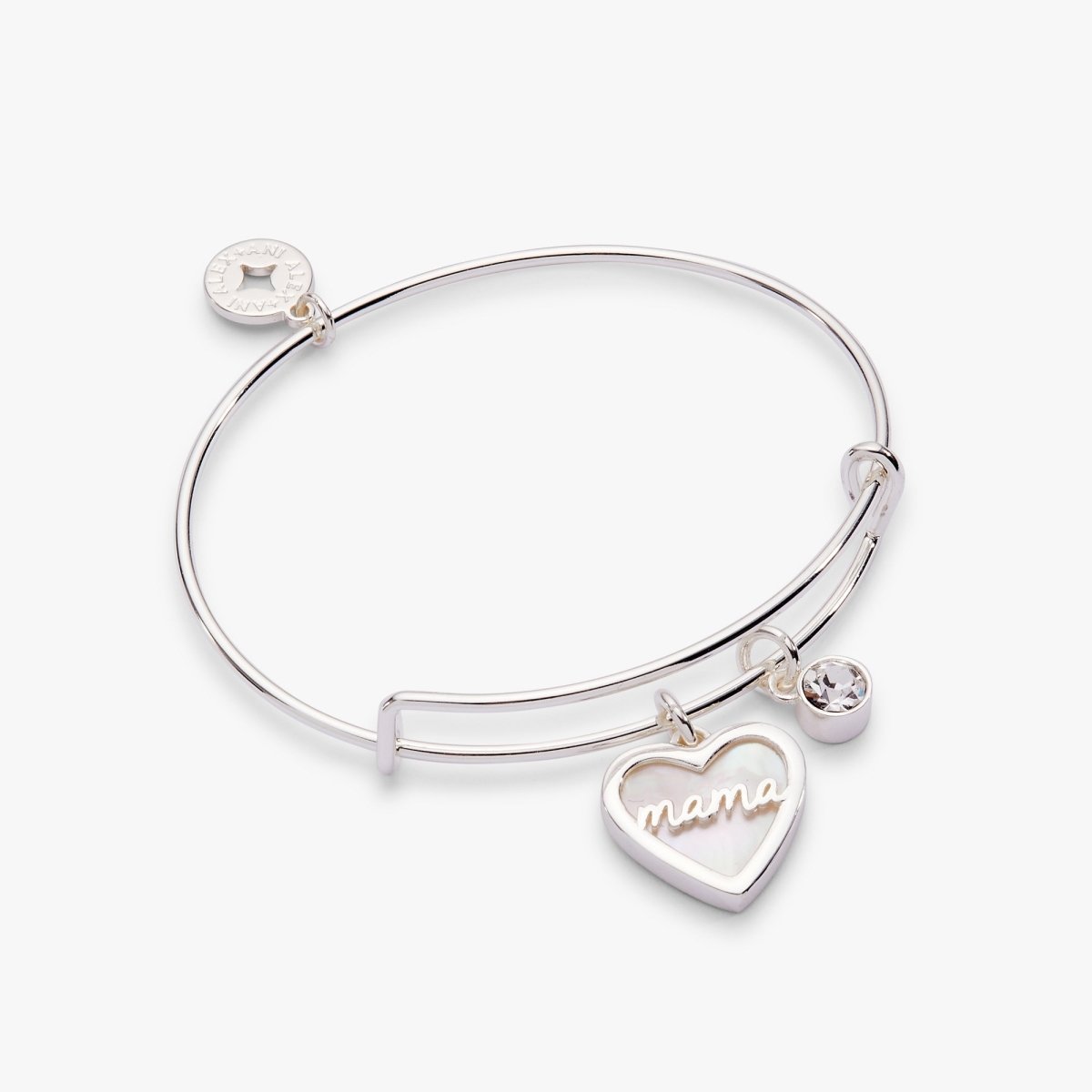 Mama Mother of Pearl Bangle - Willow & Luna
