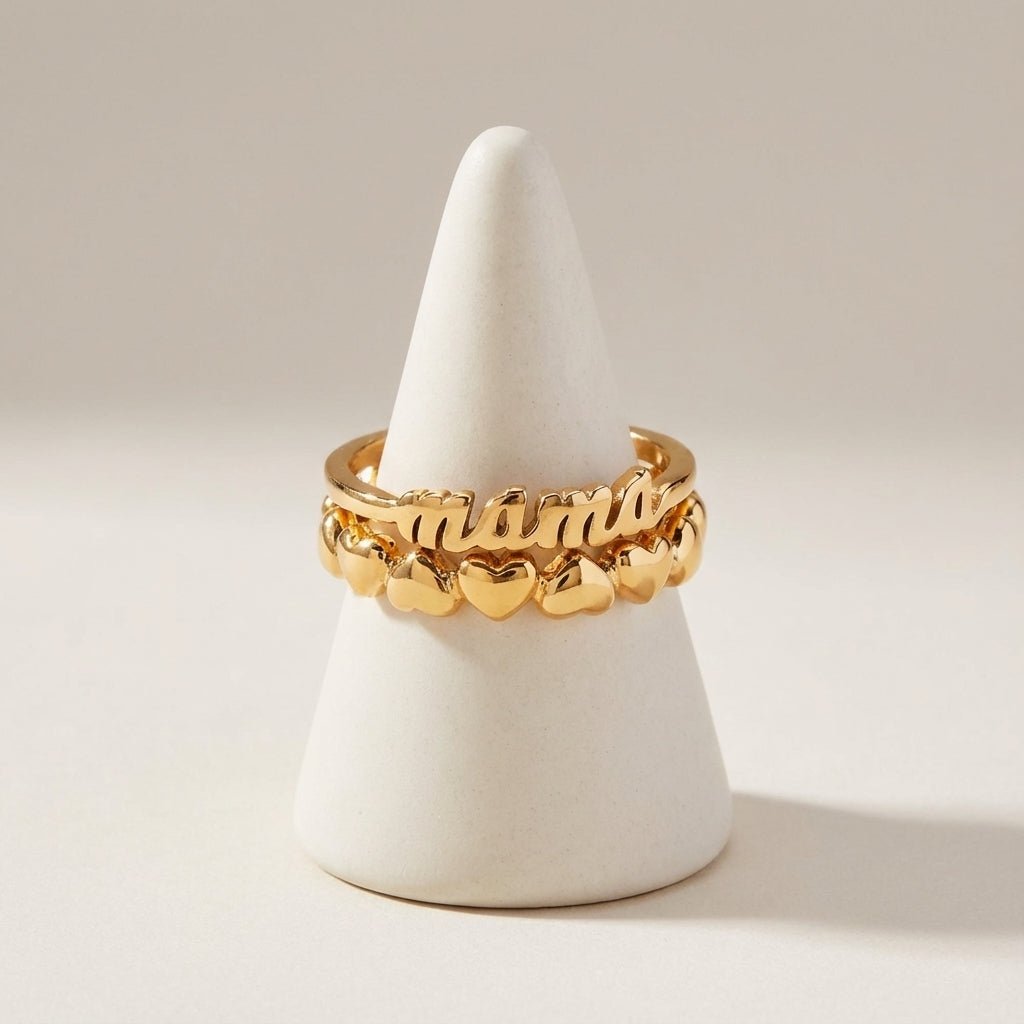 Mama Ring Set of 2 - Willow & Luna