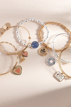 “Mama — Stressed, Blessed and Kind of a Mess” Stretch Bracelet - Willow & Luna