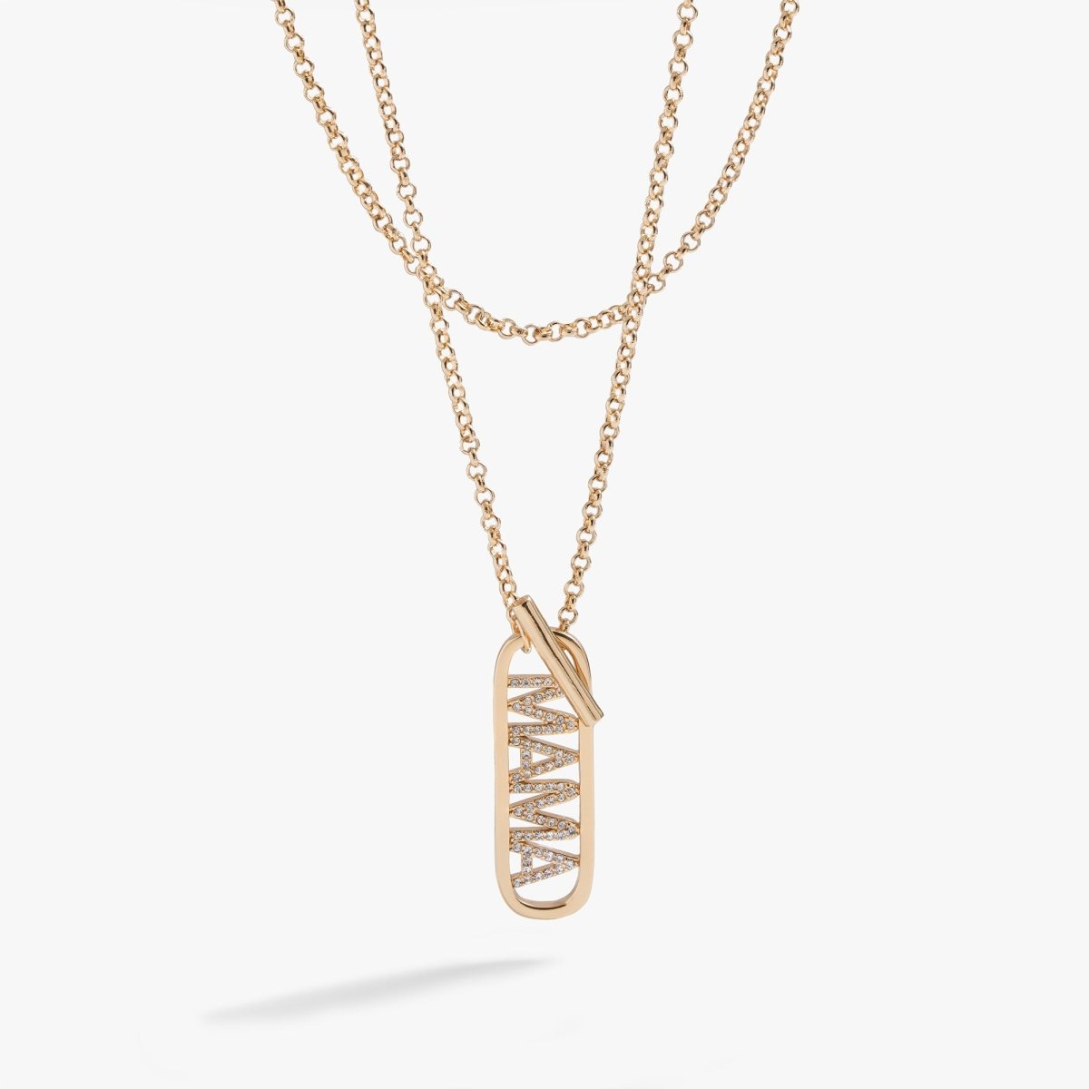 Mama Toggle Pendant Necklace - Willow & Luna