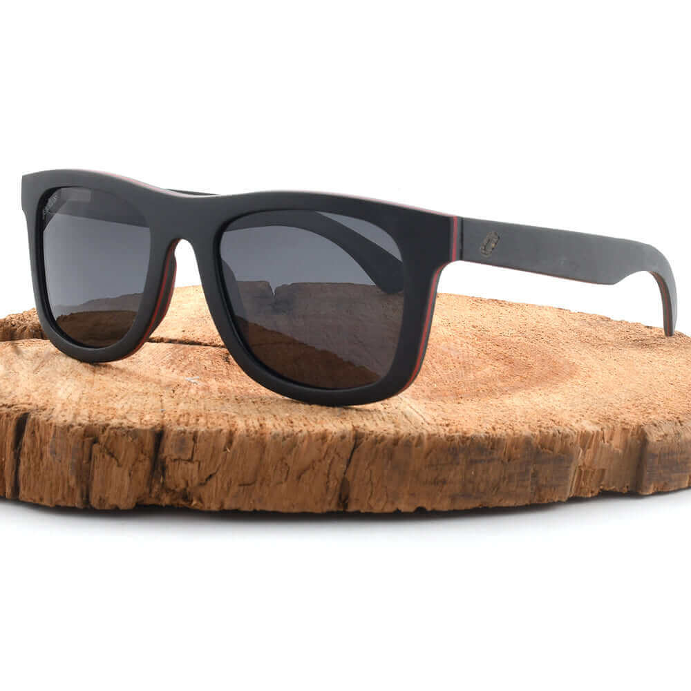 Marley - Unisex Wooden Sunglasses - Willow & Luna