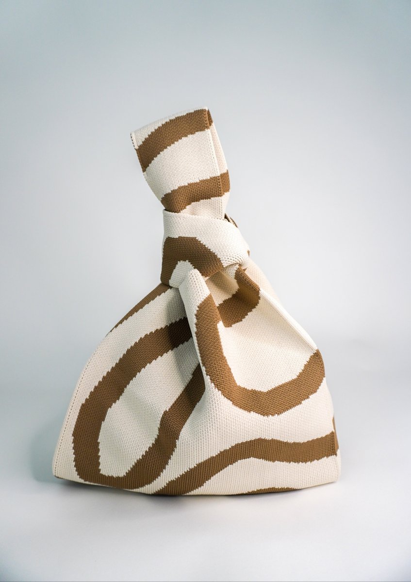 Meander Beige Handbag - Willow & Luna