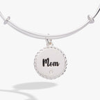 Mom 'Bonded By Love, Connected For Life' Charm Bangle - Willow & Luna