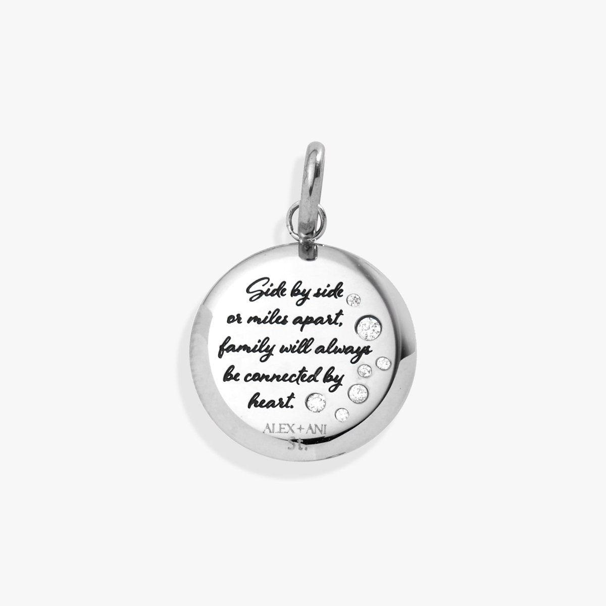 Mom Butterfly Disc Charm - Willow & Luna