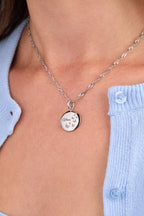 Mom Butterfly Disc Charm - Willow & Luna