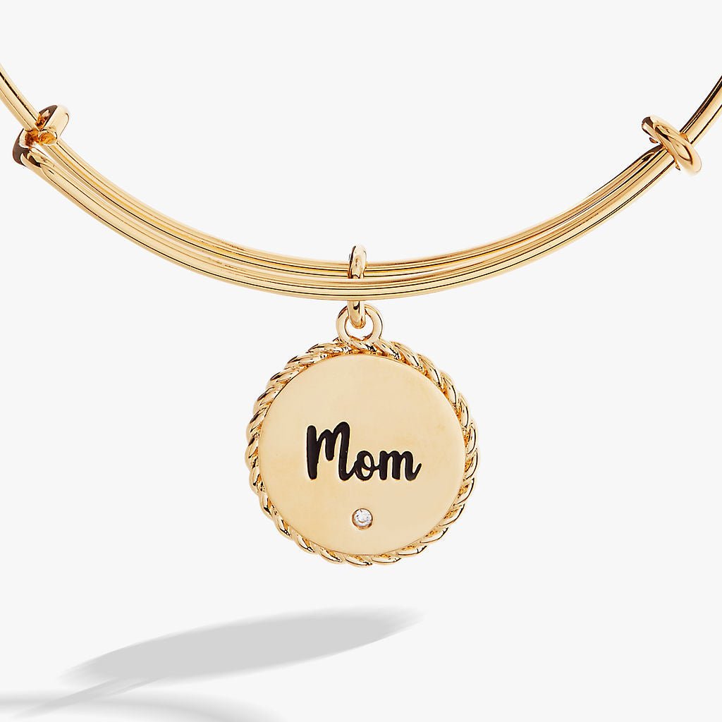 Mom Charm Bangle - Willow & Luna