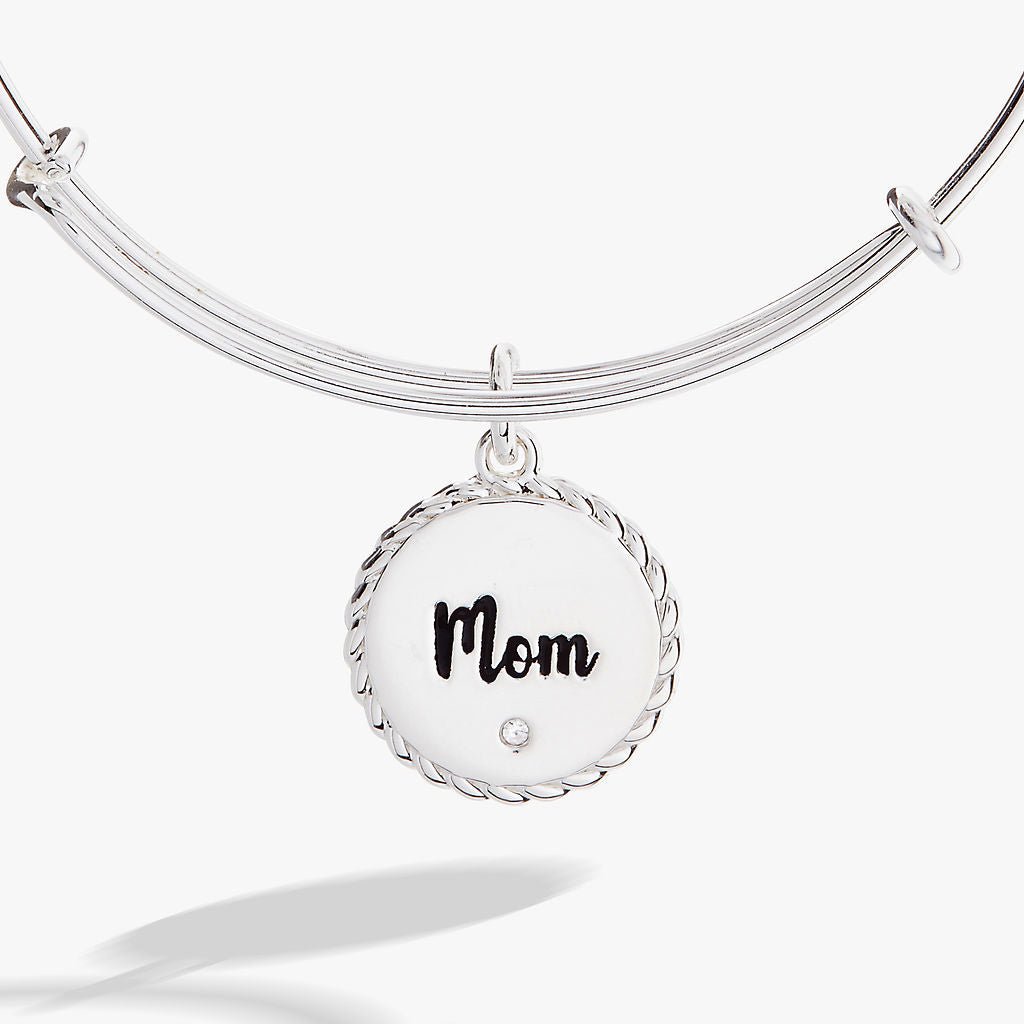 Mom Charm Bangle - Willow & Luna