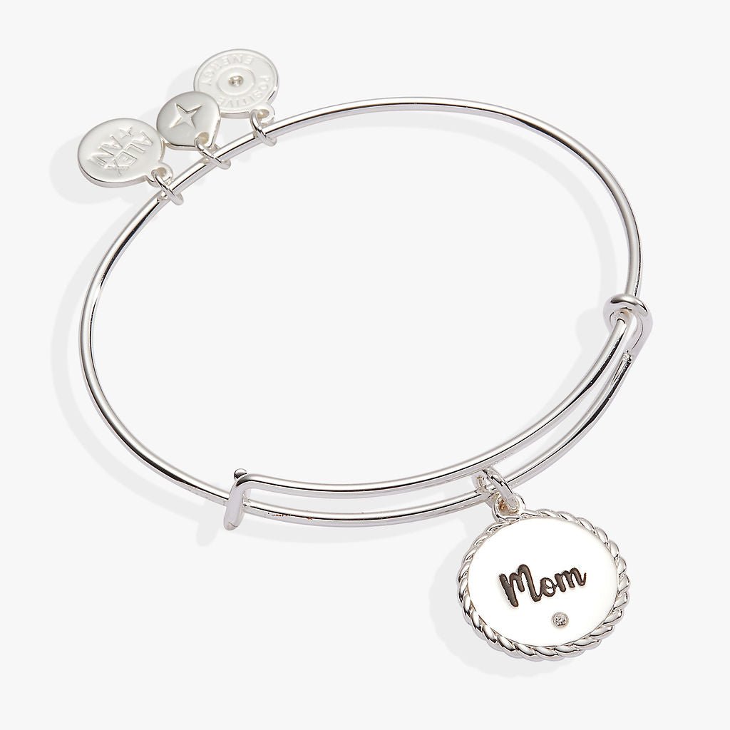 Mom Charm Bangle - Willow & Luna