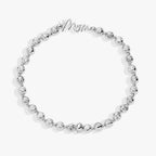 Mom Elongated Crystal Stretch Bracelet - Willow & Luna